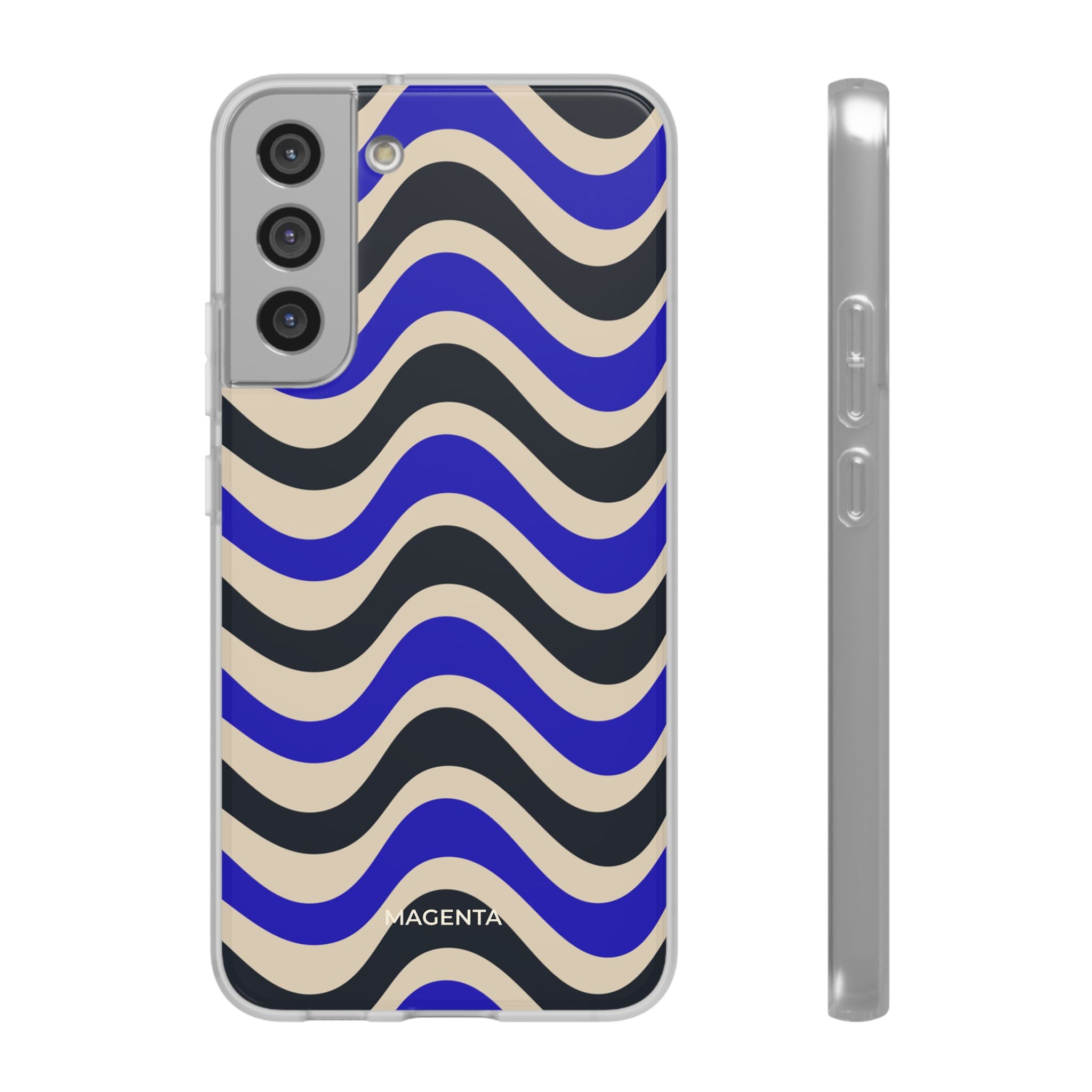 Black & Blue Flexi Case