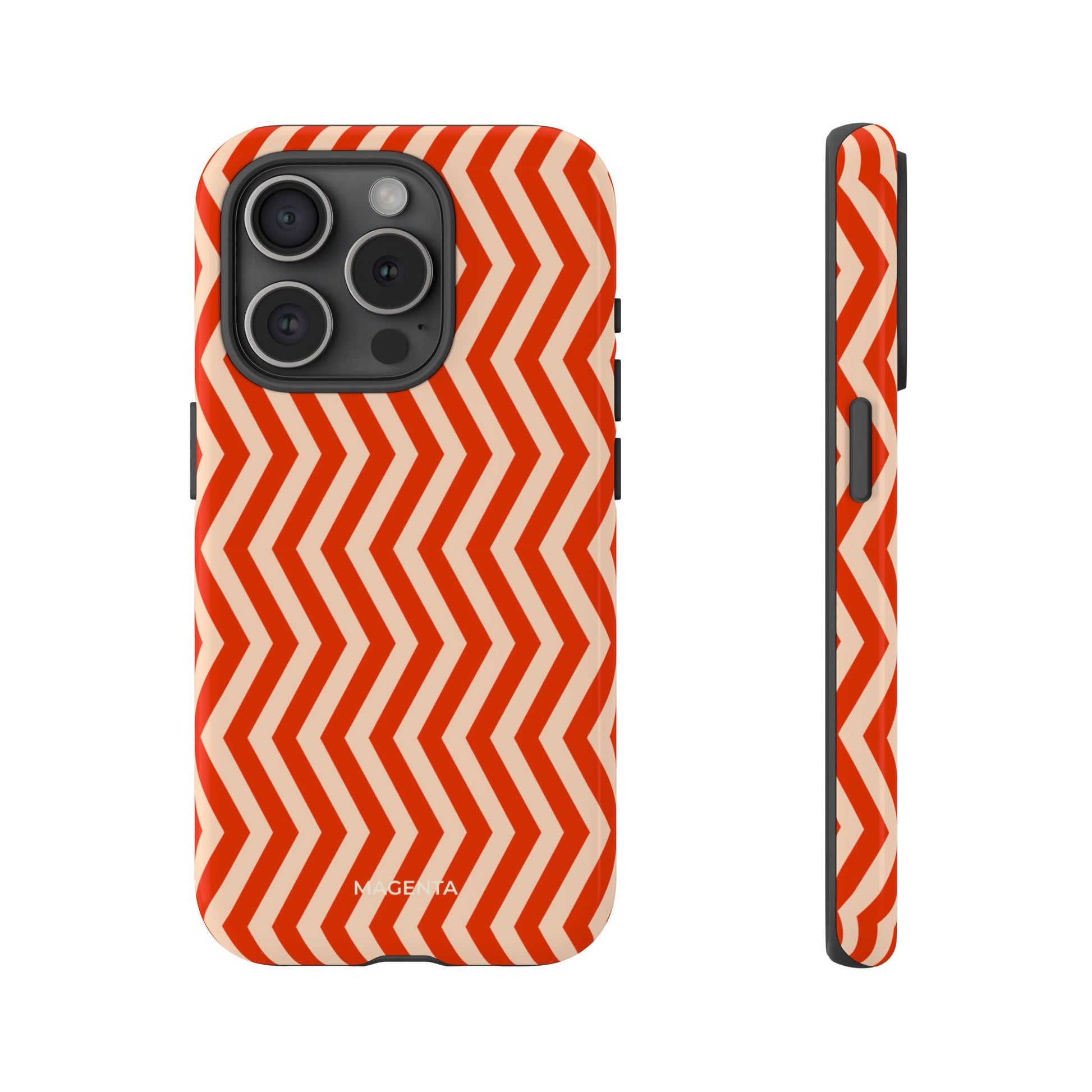 Red Chevron Tough Case