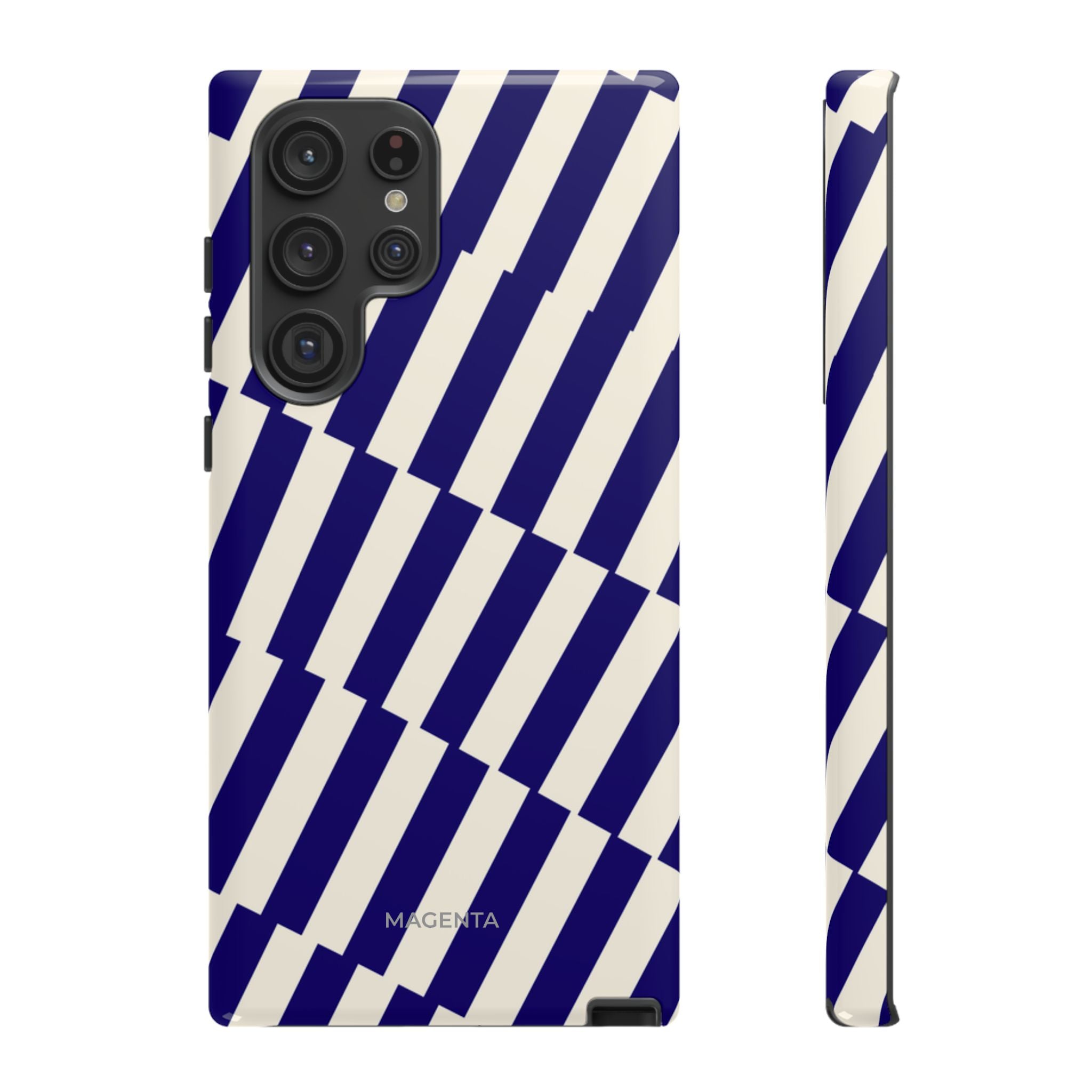 Deep Blue Crosswalk Tough Case