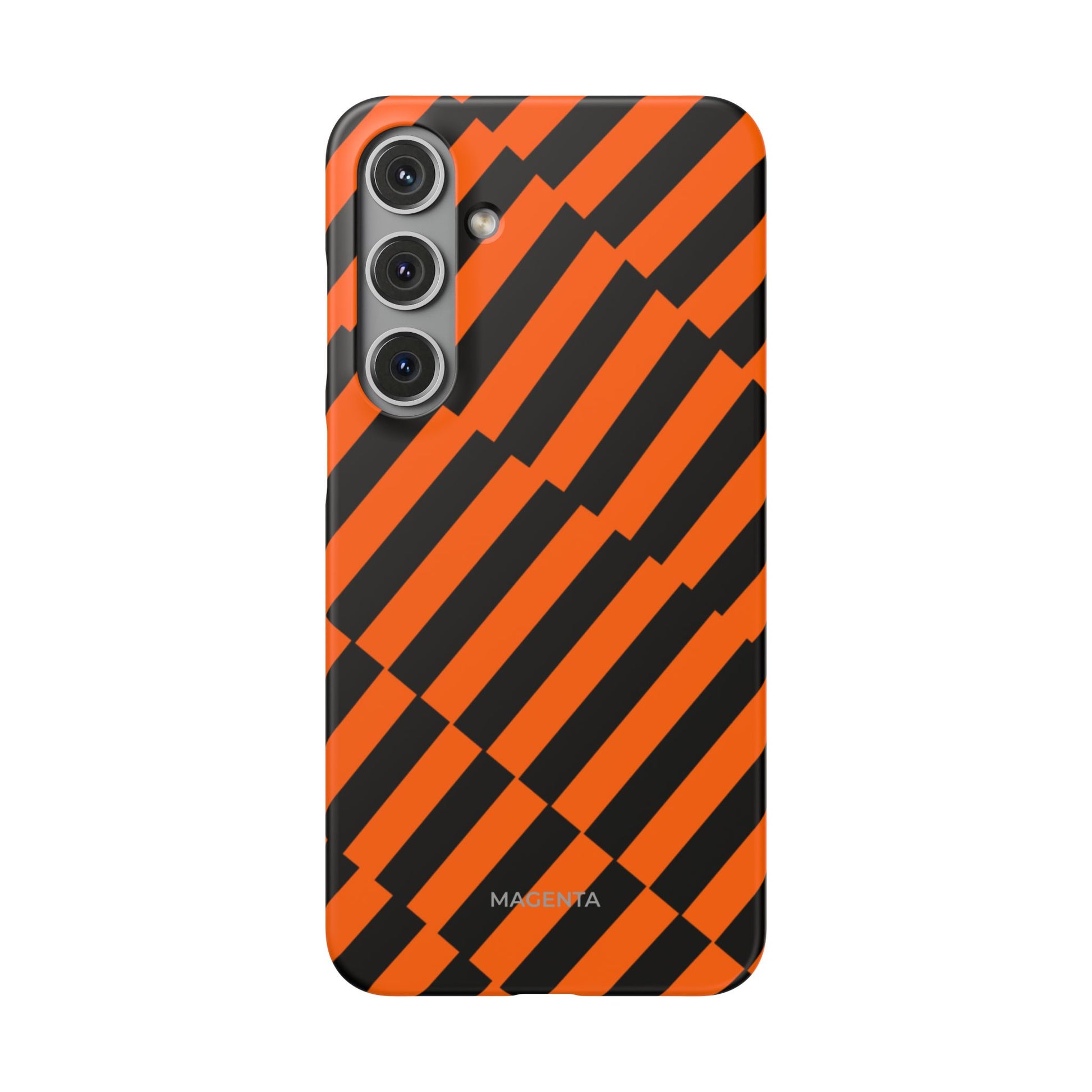 Pumpkin Stripes Snap Case