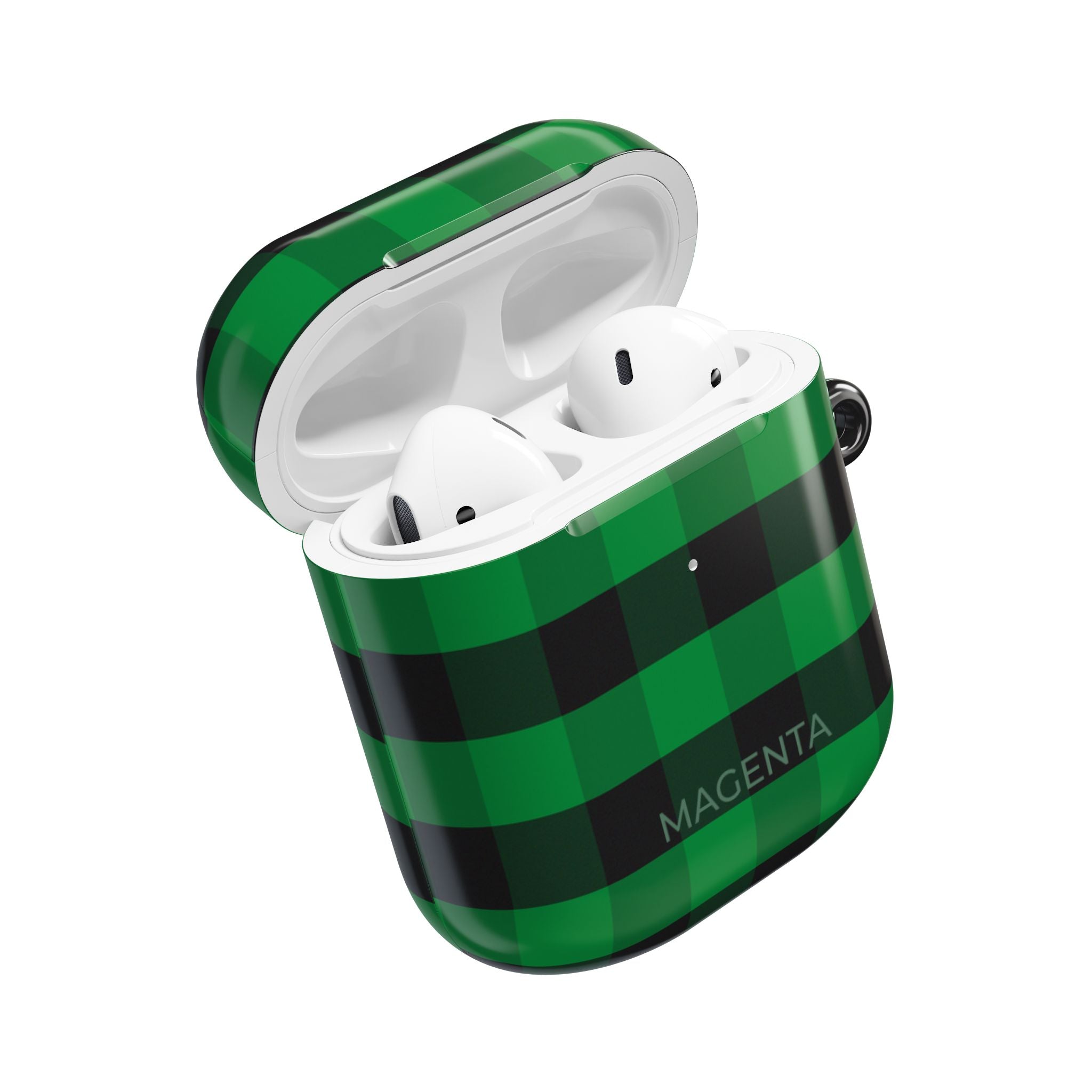 Green Plaid AirPods Gen 2 Case