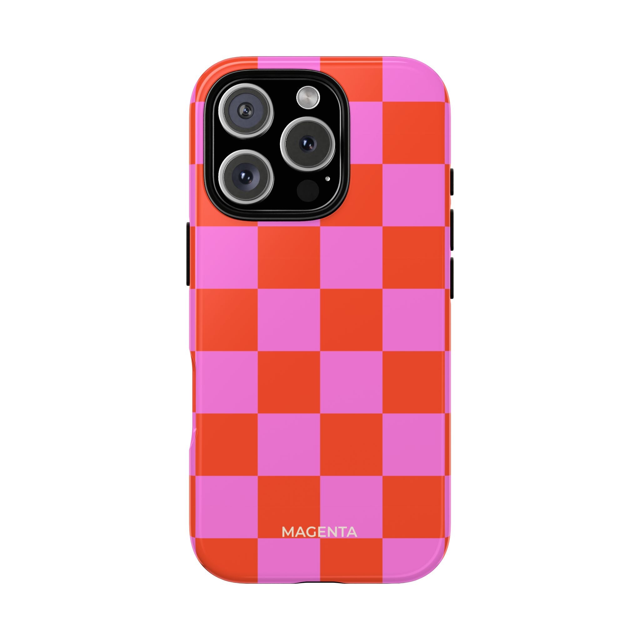 Pink & Orange Checkmate Tough Case