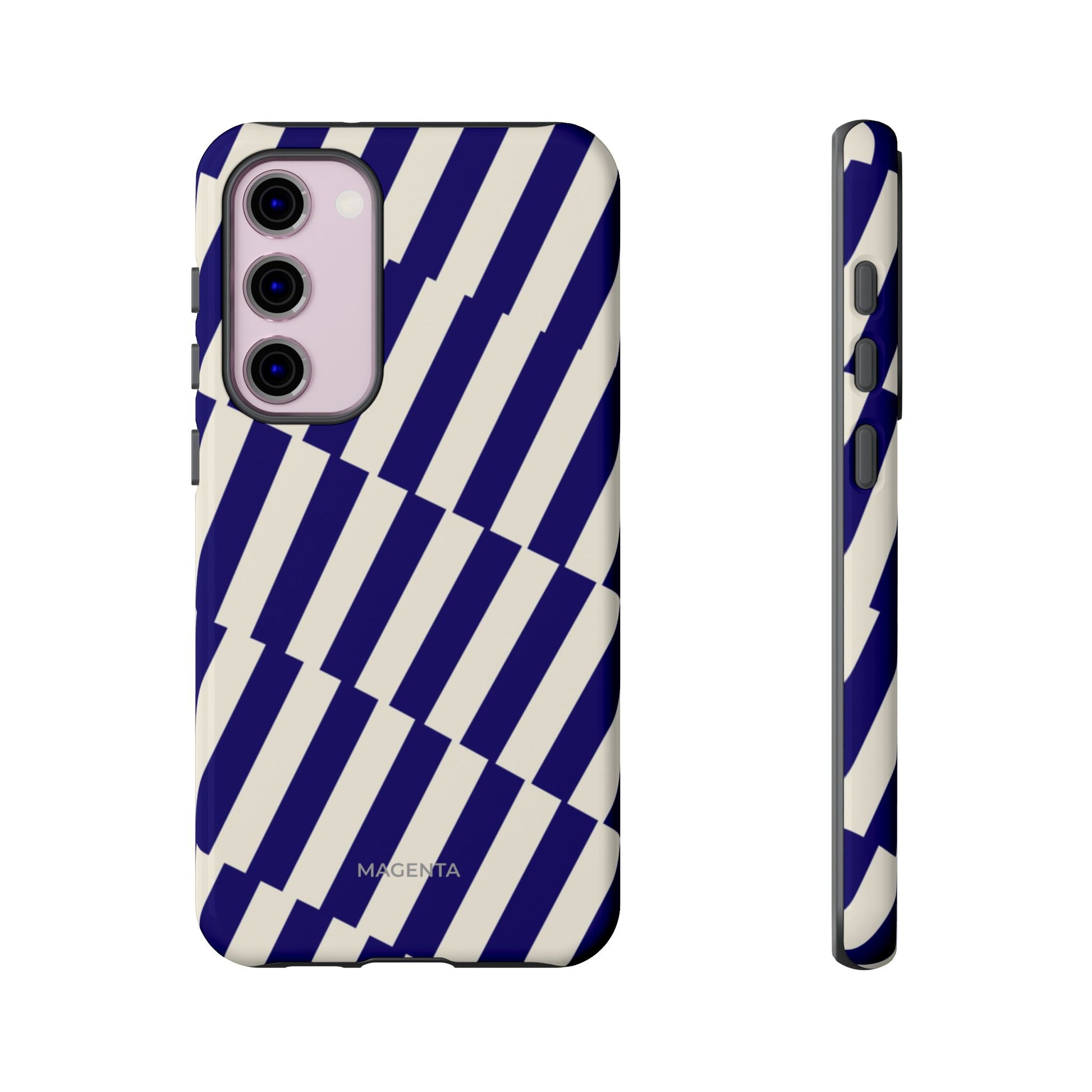 Deep Blue Crosswalk Tough Case