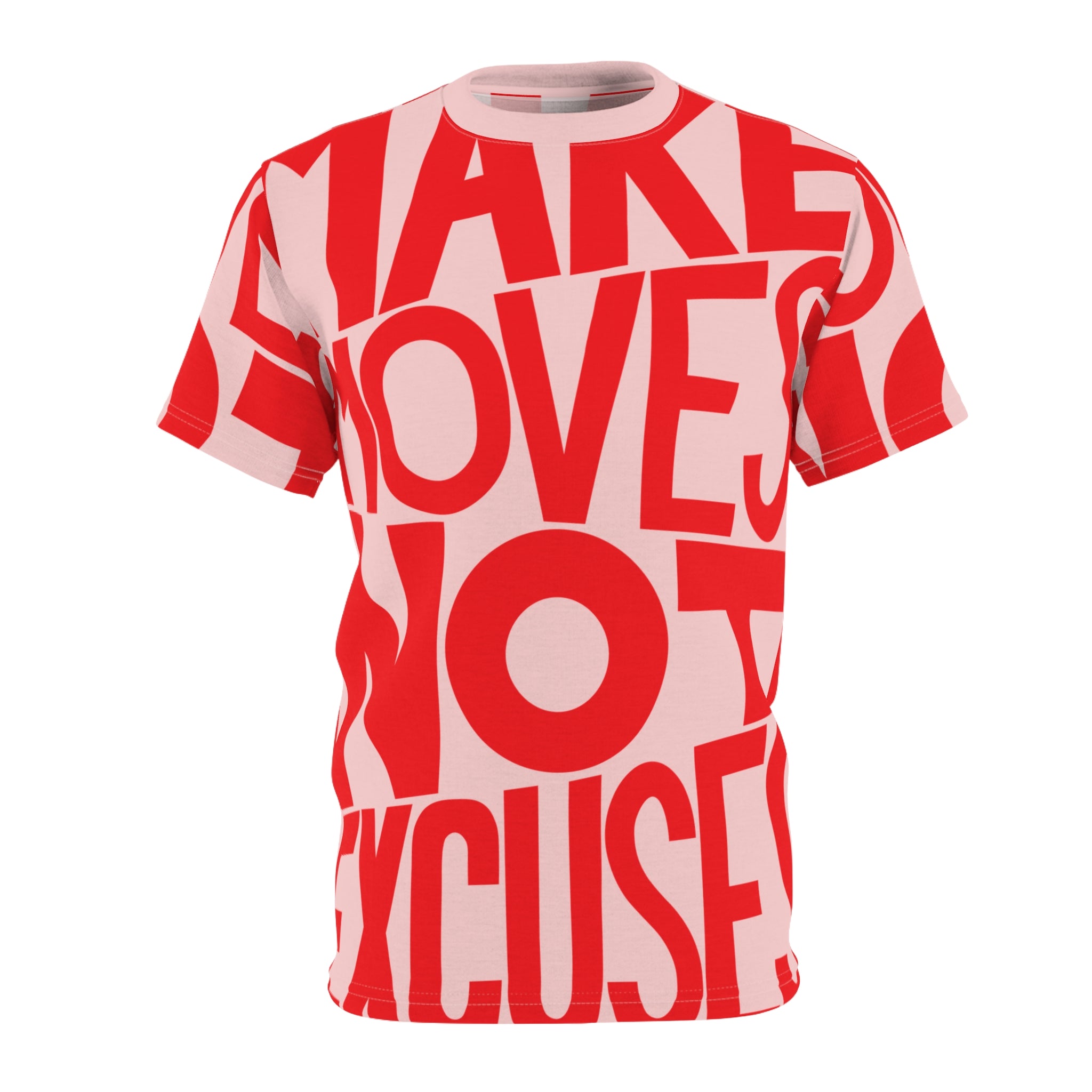 No Excuses Unisex Tee - Red