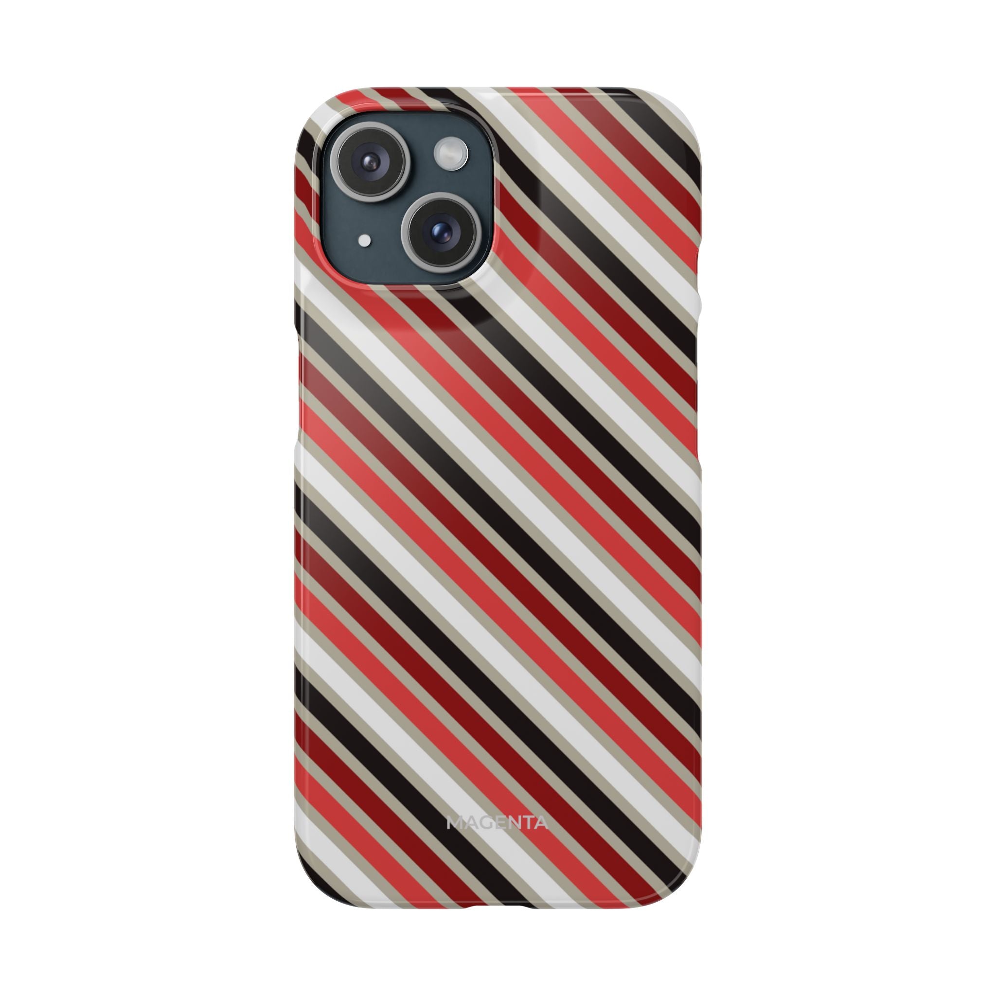 Red & Black Rhythm Snap Case