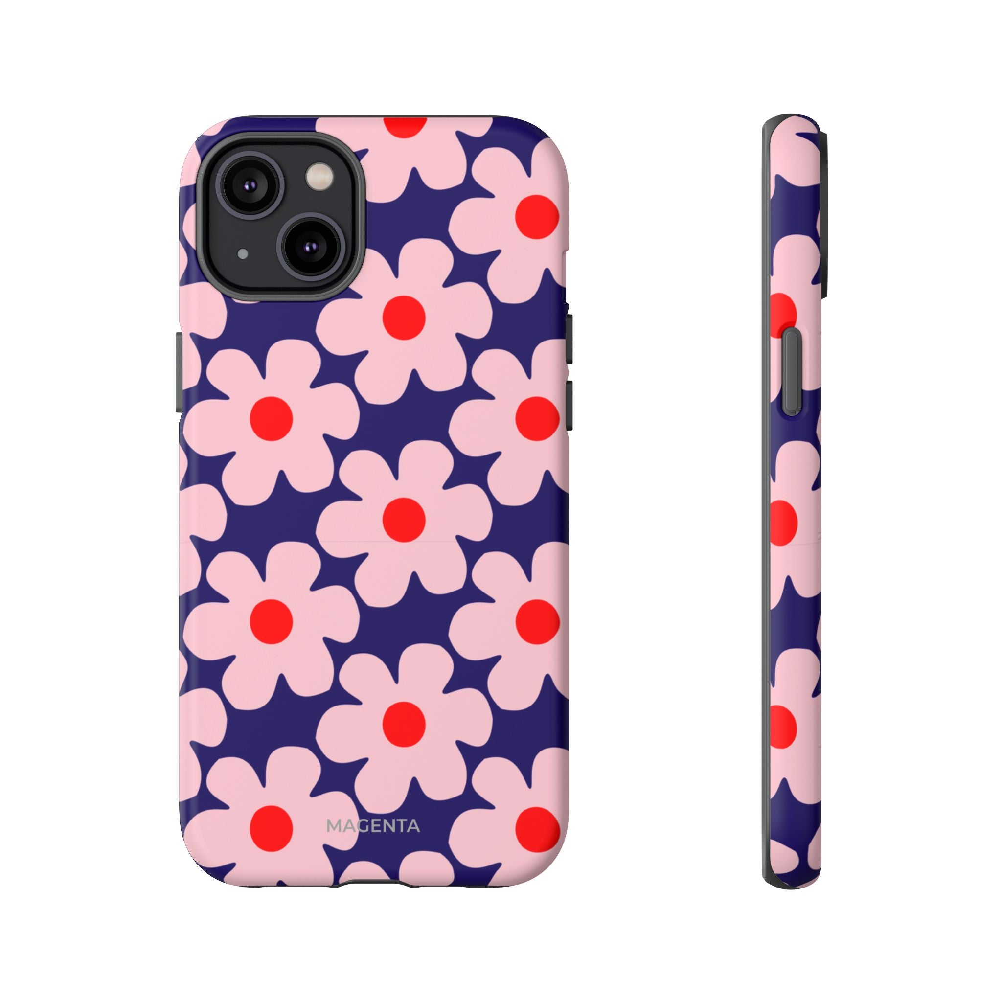 Minimal Pale Pink Flowers Tough Case