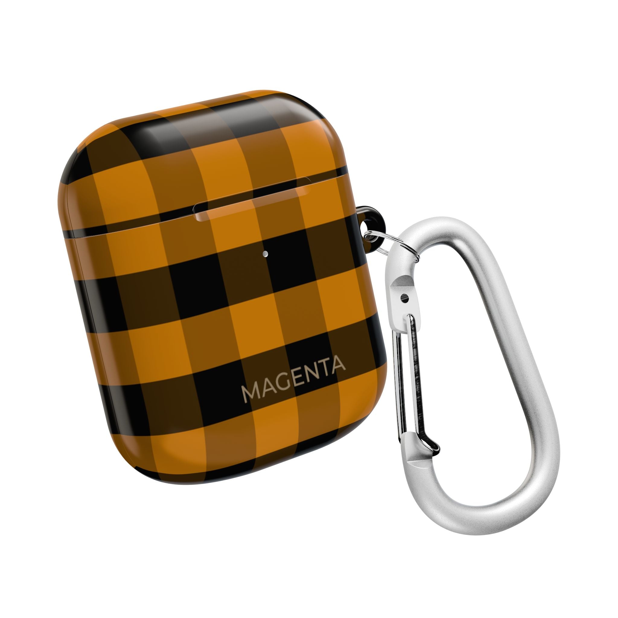 Golden Plaid AirPods Case