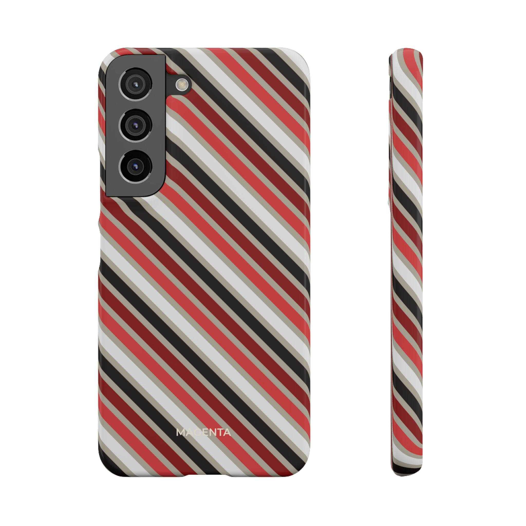 Red & Black Rhythm Snap Case
