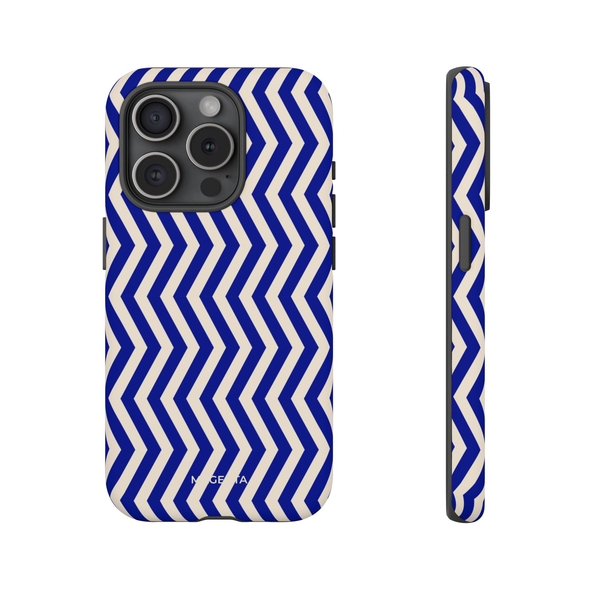 Blue Chevron Tough Case