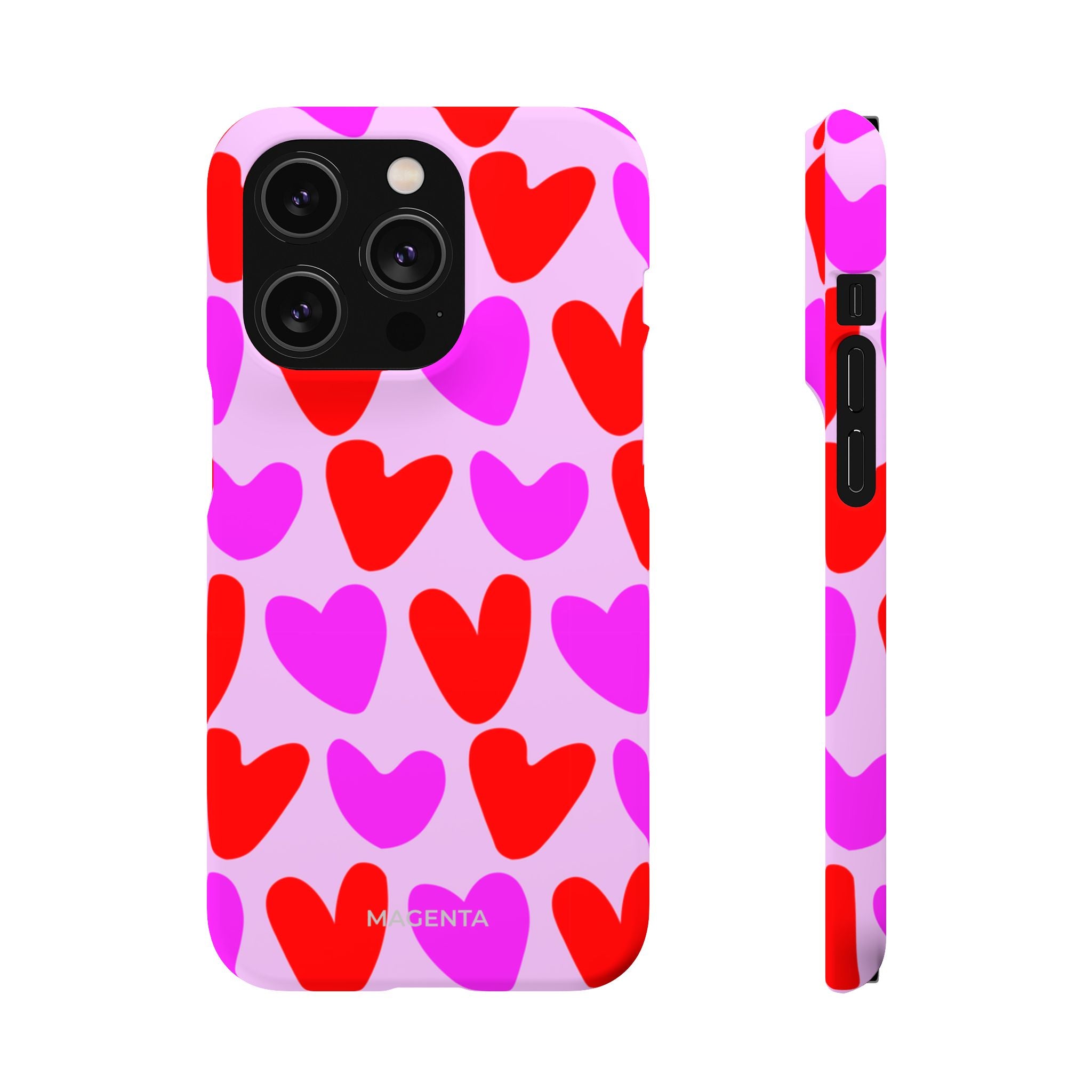 Candy Hearts Snap Case