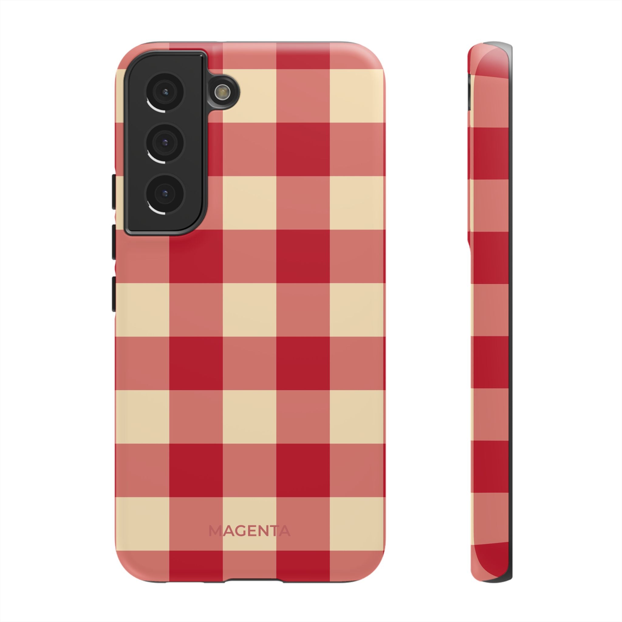 Red and Cream Checker