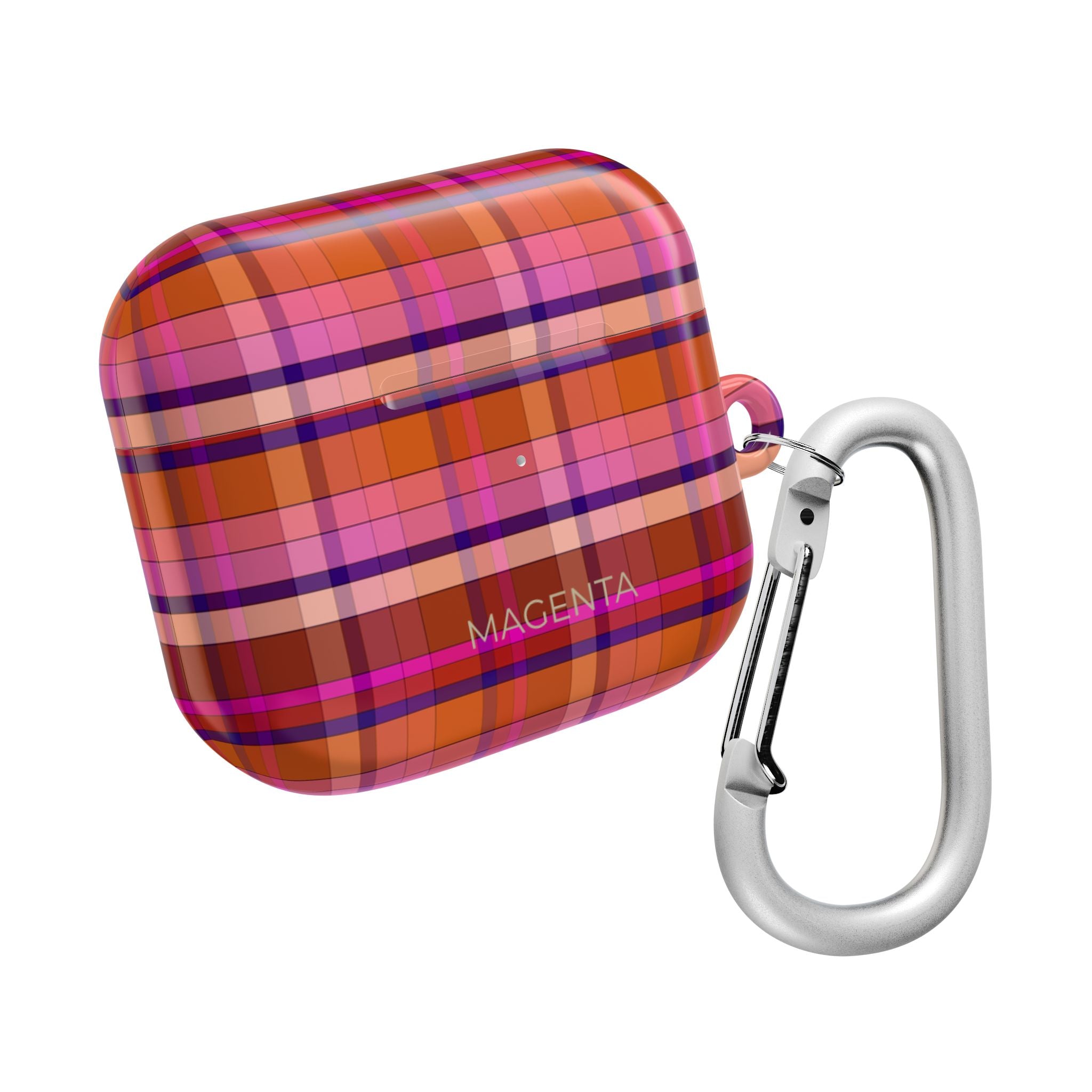Blush Tartan Plaid AirPods Gen 3 Case