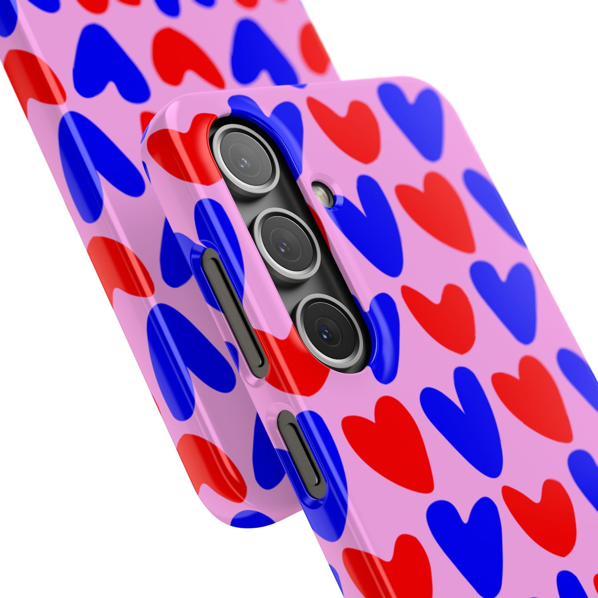 Zesty Hearts Snap Case