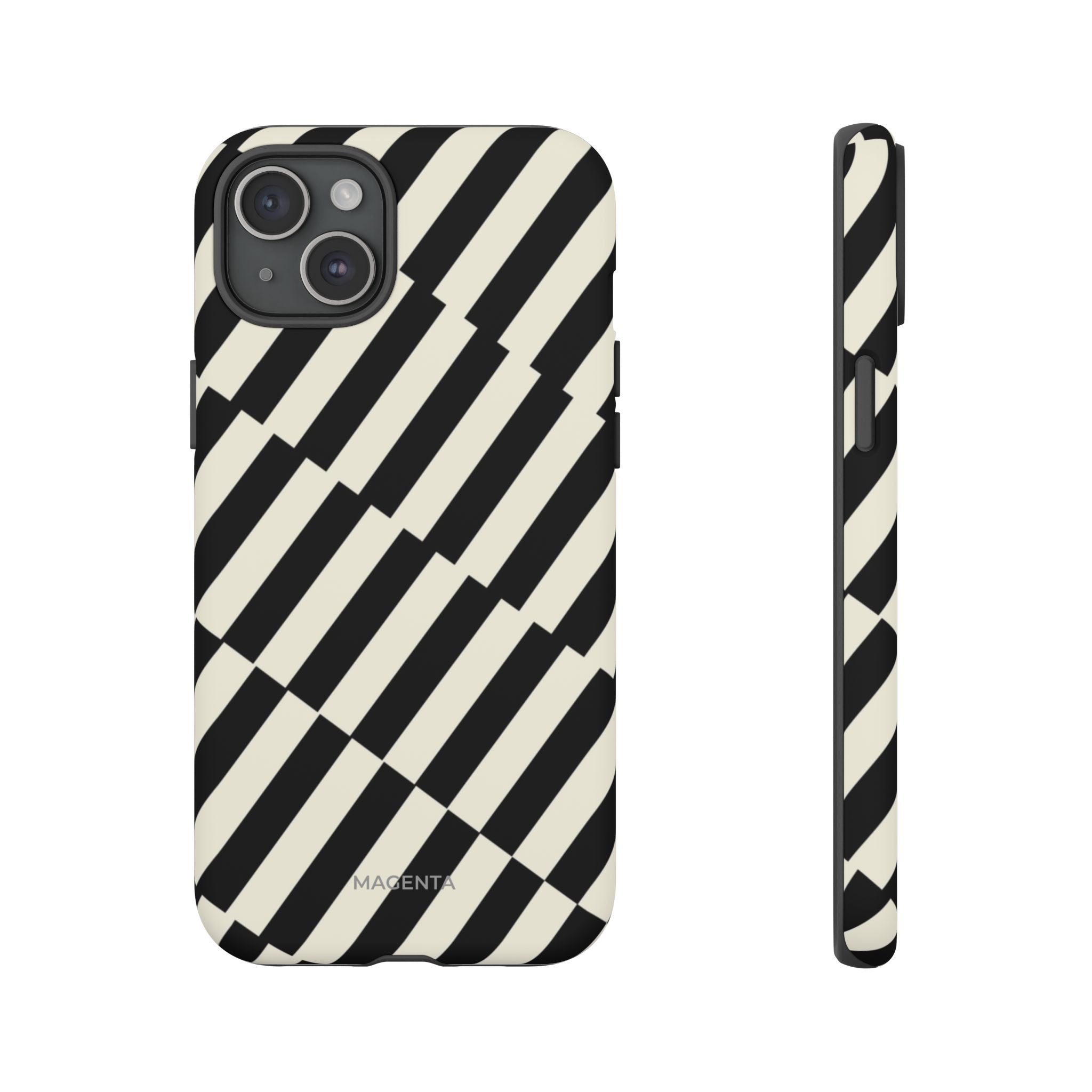 Black & White Crosswalk Tough Case