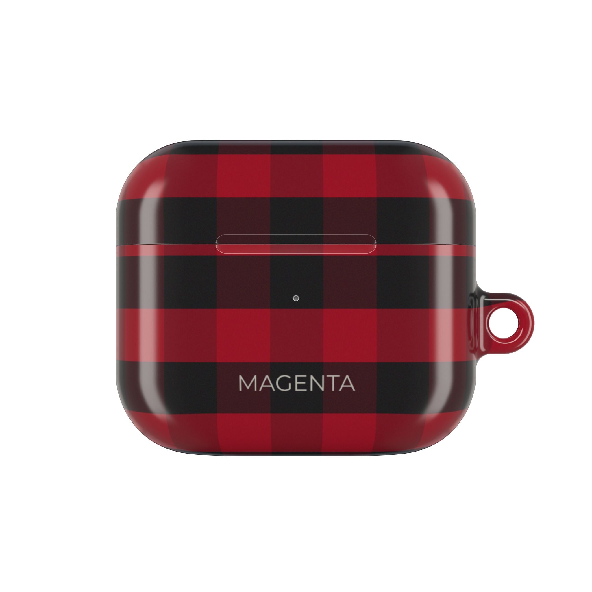Red Plaid AirPods Gen 3 Case